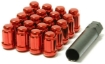 Picture of Muteki Classic 12x1.25 Lug Nuts - Red