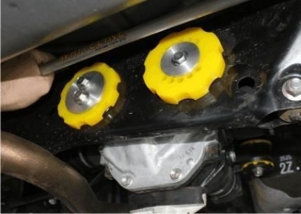 Picture of Whiteline Rear Differential Bushing Inserts - 2013-2020 BRZ/FR-S/86, 2022+ BRZ/GR86