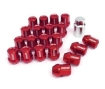 Picture of Rays Dura-Nut L32 12x1.25 Straight Type Red Lug Nuts w/Locks