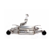 Picture of Invidia Gemini R-400 Cat-back Exhaust Titanium Burnt Tips - 2013-2020 BRZ/FR-S/86