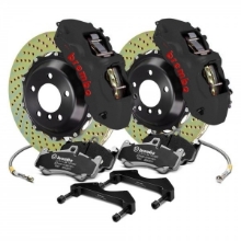 Picture of Brembo GT-S Systems FRS/86/BRZ 6 POT 355x32 Black Hard Anodized Front Brake Kit