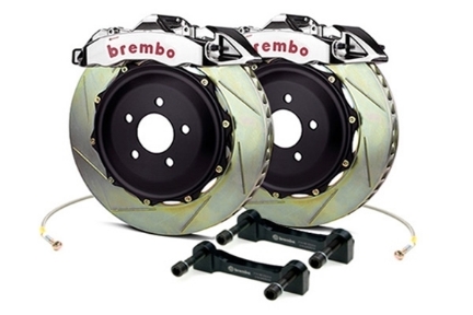 Picture of Brembo GT-R Systems FRS/86/BRZ 6 POT 355x32 Nickel Plated Front Brake Kit