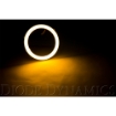 Picture of Diode Dynamics Halo Lights LED 80mm Amber (Pair)