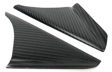Picture of AMS Matte Carbon Anti-Wind Buffeting Kit - 2020+ GR Supra