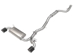 Picture of aFe Takeda 2-1/2 IN to 3 IN 304 Stainless Steel Cat-Back Exhaust System w/ Carbon Fiber Tip - 2020+ GR Supra 2.0