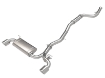 Picture of aFe Takeda 2-1/2 IN to 3 IN 304 Stainless Steel Cat-Back Exhaust System w/ Polished Tip - 2020+ GR Supra 2.0