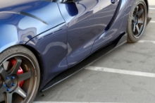 Picture of APR Carbon Side Rocker Extension - 2020+ Toyota GR Supra