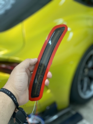 Picture of Rear TRI-LED Sidemarker Brake/Reverse/Running Light - Smoked Lens