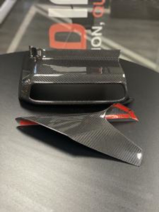 Picture of Rexpeed Dry Gloss Carbon Center Console Covers (2pcs) - 2020+ GR Supra