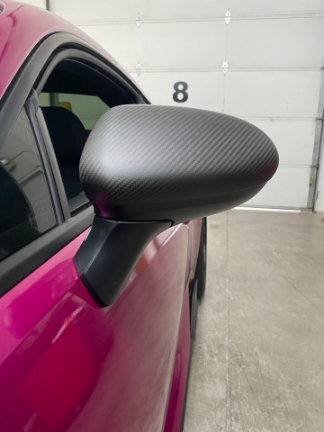 Picture of 86Speed Carbon Dry/Matte Finish Mirror Cover - 2022+ BRZ/GR86