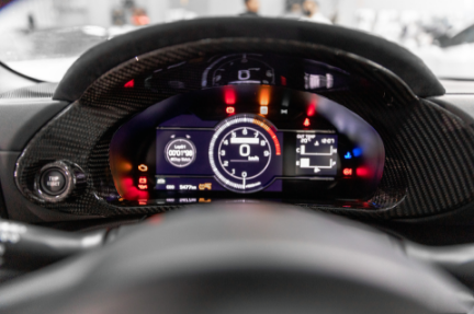 Picture of Rexpeed Dry Gloss Carbon Gauge Cluster Cover