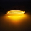 Picture of 86Speed OEM Style Front Bumper Reflector Lights - Clear Lens/Amber LED - 2022+ BRZ/GR86