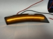 Picture of 86SpeedOEM Style Front Bumper Reflector Lights - Smoked Lens/Amber LED - 2022+ BRZ/GR86