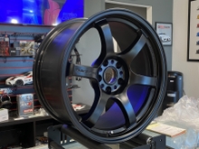 Picture of Gram Lights 57DR 18x9.5 +22 5x114.3 - Semi-Gloss Black - GR Corolla
