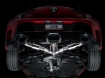 Picture of AWE Track Edition Exhaust Non-Resonated (Chrome) - 2023+ GR Corolla