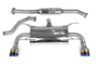 Picture of Invidia Q300 Cat-back Exhaust Titanium Burnt Tips - 2013-2020 BRZ/FR-S/86