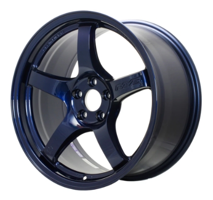 Picture of Gram Lights 57CR - 17x9 +38 5x100 - Eternal Blue Pearl