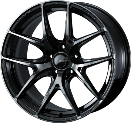 Picture of WedsSport SA-01R 18x9.0 +25 5x114.3 - Weds Black Clear