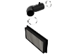 Picture of afe Takeda GR86 Super Stock Induction System w/ Pro DRY S Filter - 2022+ BRZ/GR86