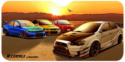 Picture of  Tomei Sunshade Evo Sunset Lake Kawaguchi