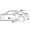 Picture of Tomei 12-Inch Sticker Engine Specialist 2016 Die Cut M
