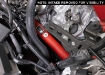 Picture of K&N GR Corolla Aluminum Intercooler Charge Pipe (Wrinkle Red) - 2023+ GR Corolla