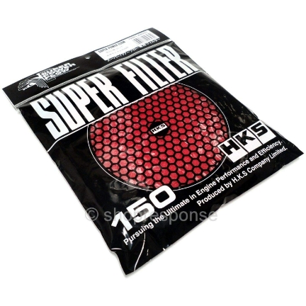 Picture of HKS Super Power Flow Element 150mm 2-Row Wet Air Filter (Red)