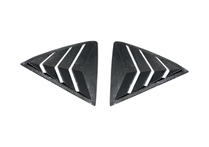 Picture of Rexpeed GRC Dry Carbon Rear Window Louver Shutter Covers - 2023+ GR Corolla