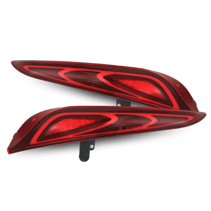 Picture of AlphaRex GR Supra FT-1 Style LUXX-Series LED Tail Lights Vivid Red  - 2020+ GR Supra