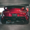 Picture of AlphaRex GR Supra CSL Laser Style LUXX-Series LED Tail Lights Black  - 2020+ GR Supra
