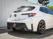 Picture of aFe Gemini GR Corolla XV 3 IN to 2-1/2 IN 304 Stainless Steel Cat-Back Exhaust System w/ Cut-Out (Carbon Fiber Tip) - 2023+ GR Corolla