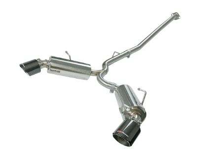 Picture of aFe Takeda 2.5" Dual Exit Cat-back Exhaust (Carbon Fiber Tip) - 2013-2020 BRZ/FR-S/86, 2022+ BRZ/GR86