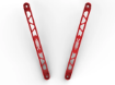Picture of aFe CONTROL Front Suspension Strut Brace Red - 2020+ GR Supra