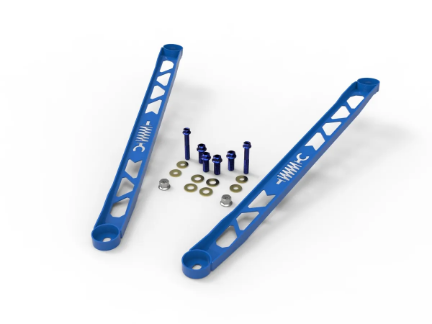 Picture of aFe CONTROL Front Suspension Strut Brace Blue - 2020+ GR Supra
