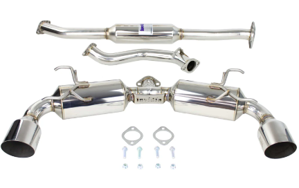 Picture of Invidia N2 Cat-back Exhaust Dual Stainless Steel Tips - 2013-2020 BRZ/FR-S/86, 2022+ BRZ/GR86 - HS12SST6N21GS