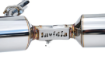 Picture of Invidia N2 Cat-back Exhaust Dual Stainless Steel Tips - 2013-2020 BRZ/FR-S/86, 2022+ BRZ/GR86 - HS12SST6N21GS