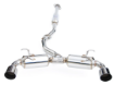 Picture of Invidia N2 Cat-back Exhaust Dual Stainless Steel Tips - 2013-2020 BRZ/FR-S/86, 2022+ BRZ/GR86 - HS12SST6N21GS