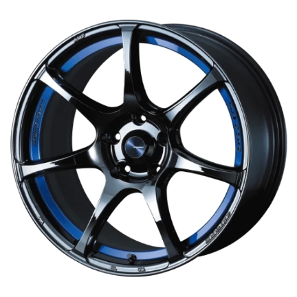 Picture of WedsSport SA-75R 18x9.5 +38 5x114.3 - Blue Light Chrome II