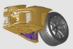 Picture of APEXi N1 Brake Air Shroud (Cooling Duct) - 2023+ GR Corolla