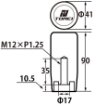 Picture of Tomei Duracon TYPE-L Shift Knob - 90mm M12xP1.25 - 23+ GR Corolla