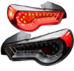 Picture of Winjet LED Taillight - Black/Clear - 2013-2016 BRZ/FR-S