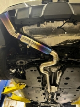 Picture of RK Titanium Signature Drivers Exit Exhaust - 2023+ GR Corolla