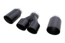 Picture of XFORCE Matte Black Exhaust Tip Set - 2023+ GR Corolla