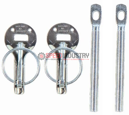 Picture of Sparco Silver Hood Pins