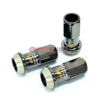 Picture of Project Kics R40 M12x1.25 Lug Nuts w/Locks - Black Chrome