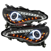Picture of Spyder FRS Projector Headlights w/LED DRL (CCFL HALO)-Black
