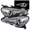 Picture of Spyder BRZ Projector Headlights W/DRL LED (CCFL Halo)-Black