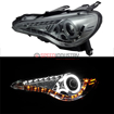 Picture of Spyder BRZ Projector Headlights W/DRL LED (CCFL Halo)-Black