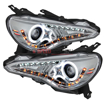 Picture of Spyder BRZ Projector Headlights W/DRL LED (CCFL Halo)-Black