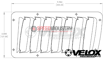 Picture of Verus FR-S / BRZ / GT86 - Slanted Hood Louver Kit (Raw)